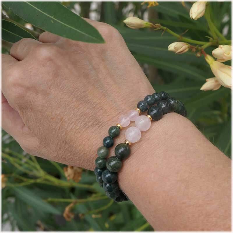 duo de bracelets en perles