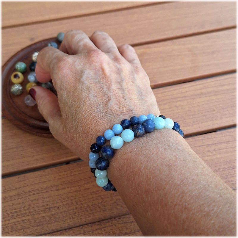 bracelet en pierres naturelles